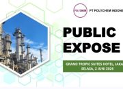 Polychem Indonesia Catat Laba Bersih Kuartal I 2026, Kinerja Operasional Menguat di Tengah Tantangan Geopolitik Global