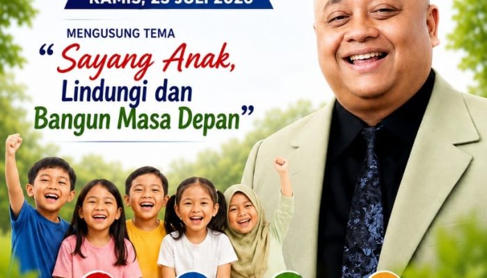 DR. Bonar P. Krisnanto: Hari Anak Nasional 2026 Jadi Pengingat Pentingnya Pendidikan dan Perlindungan Anak