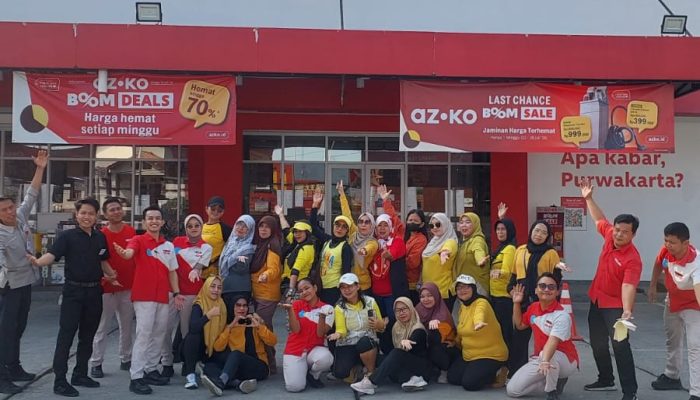AZKO Purwakarta Kampanyekan Gaya Hidup Sehat Lewat Senam Bersama dan Edukasi Healthy Juice