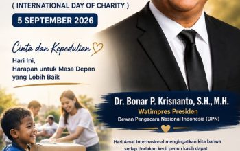 Dr. Bonar: Hari Amal Internasional Jadi Momentum Menguatkan Semangat Kemanusiaan